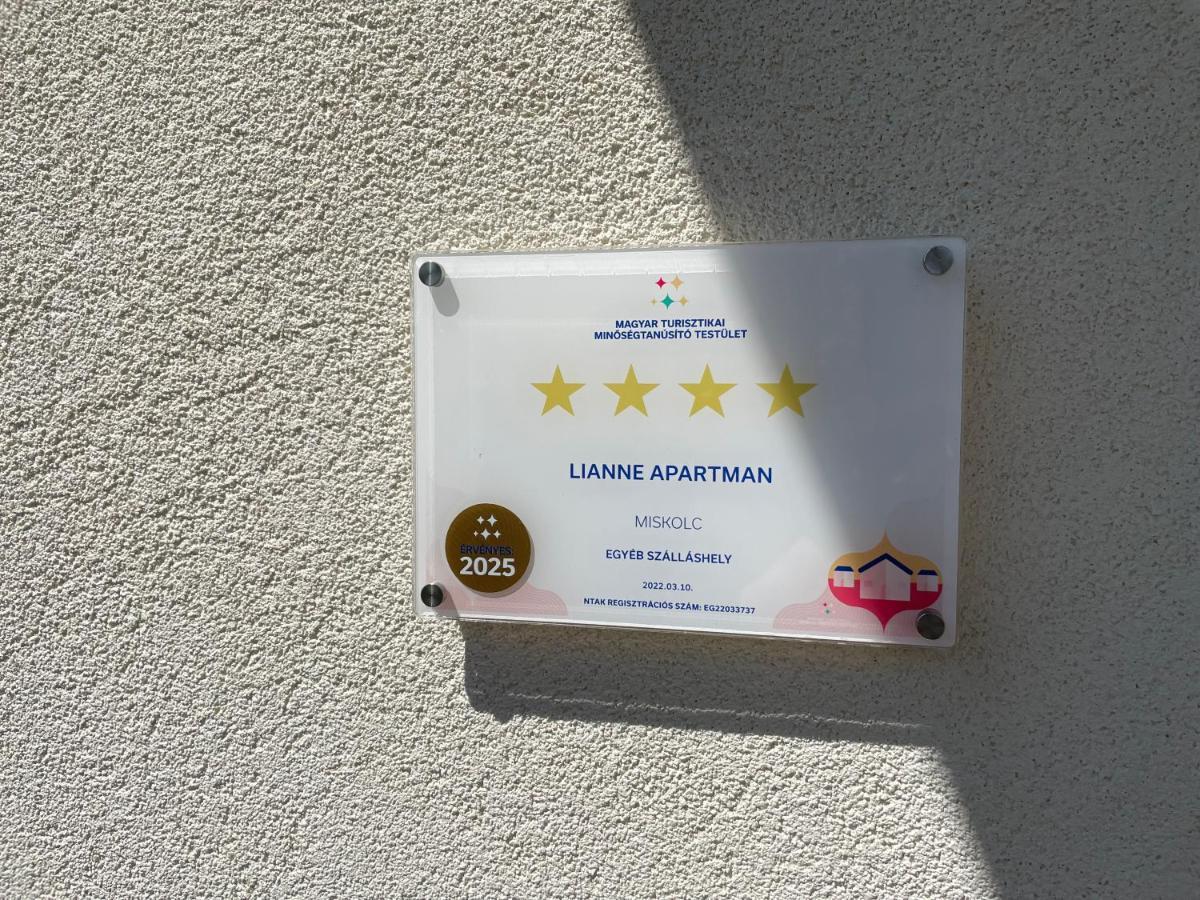 Lianne Apartmanház Miskolc Exterior foto
